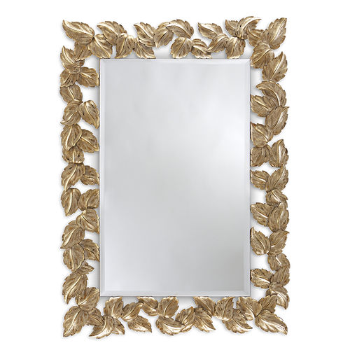 Miroir mural - 50-2875 AUTUMN LEAVES - Christopher Guy - classique / rectangulaire / en bois doré à la feuille d'or