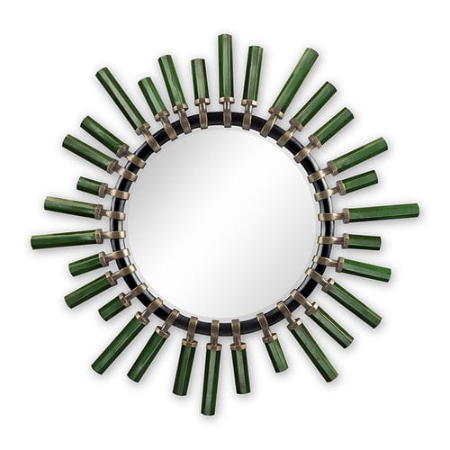 Miroir mural - 50-2805 QUARTZ  - Christopher Guy - classique / rond / en bois de feuillus