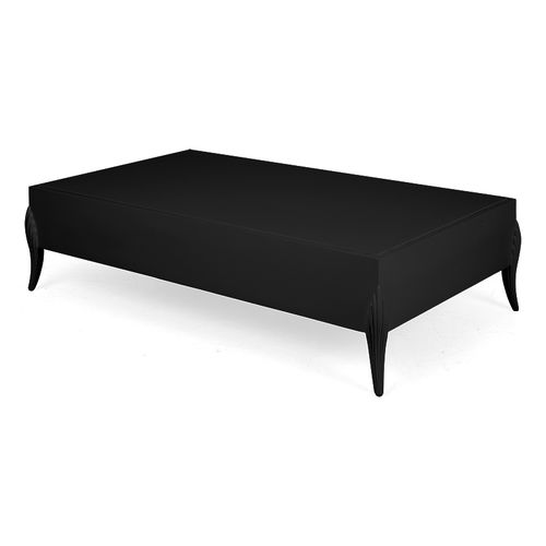 Table basse classique - 76-0273 TURIN - Christopher Guy - en placage de bois / avec piètement en acajou / rectangulaire