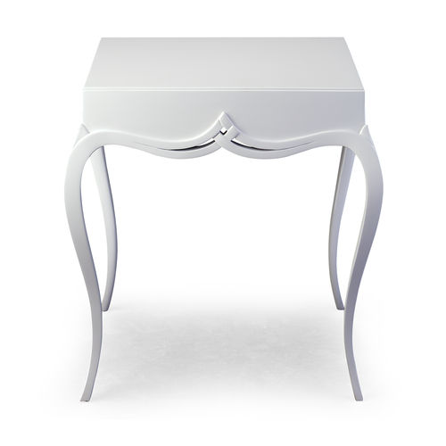 Table d'appoint classique - 76-0056 HARPER - Christopher Guy - en placage de bois / avec piètement en acajou / carrée