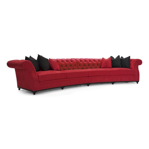 Canapé classique - 60-0337 MCQUEEN - Christopher Guy - en velours / en satin / en soie
