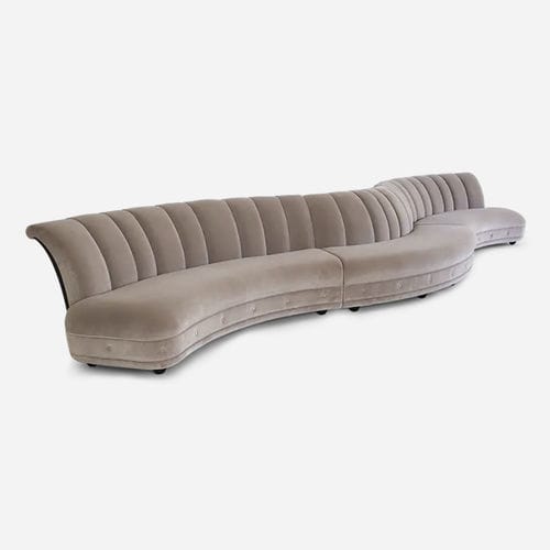 Canapé modulable - 60-0448 JUMELLE - Christopher Guy - classique / en velours / en satin