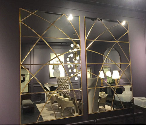 Miroir mural - DIOR - Christopher Guy - contemporain / rectangulaire / en bois massif