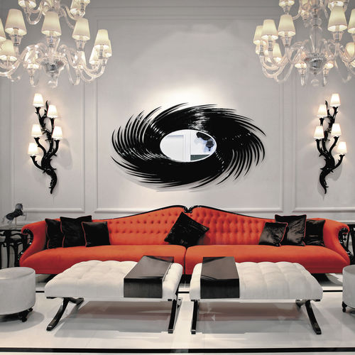 Ottoman classique - 60-0244 FRENCH CONNECTION - Christopher Guy - en velours / en satin / en soie