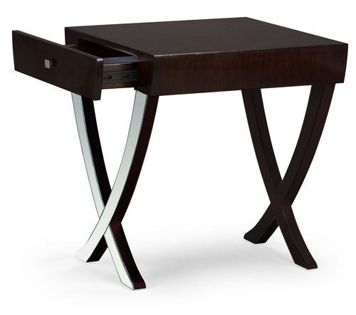 Table d'appoint classique - 76-0091 BALLET - Christopher Guy - en placage de bois / avec piètement en acajou / rectangulaire