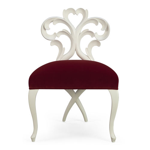 Chaise classique - 30-0082 LE PANACHE - Christopher Guy - d'intérieur / en velours / en satin
