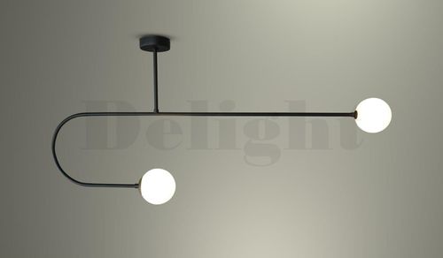 Plafonnier contemporain - ME-TURN - Zefkilis Bros Co - Delight - en verre soufflé / en métal / en opale