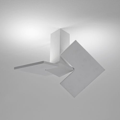 Plafonnier contemporain - PUZZLE TWIST  - LODES - en métal / à LED / dimmable