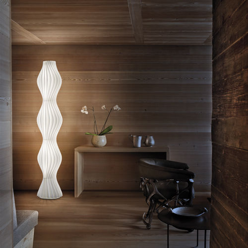 Lampe sur pied - VAPOR - LODES - en métal / en Plexiglas® / contemporaine