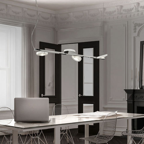 Suspension - NAUTILUS - LODES - en métal chromé / contemporaine / d'intérieur
