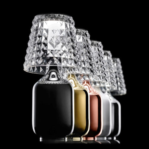 Lampe baladeuse - VALENTINA - LODES - en métal chromé / en PMMA / contemporaine