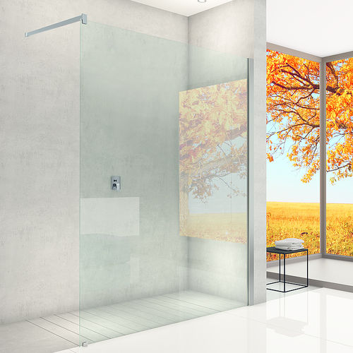 Paroi de douche fixe - ONE&ONE: 5746 - HOESCH - d'angle