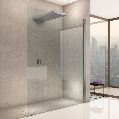 Douche à l'italienne - CIELA: 8628400 - HOESCH - en verre / en niche
