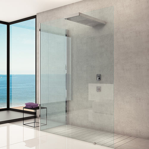 Douche à l'italienne - CIELA: 8629400 - HOESCH - en verre / d'angle