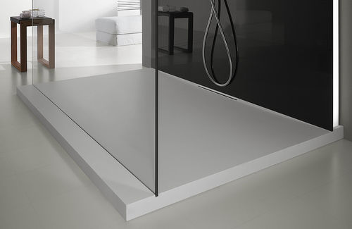 Receveur de douche rectangulaire - SENSAMARE DELIGHT: 6682 - HOESCH - à poser / en fonte minérale