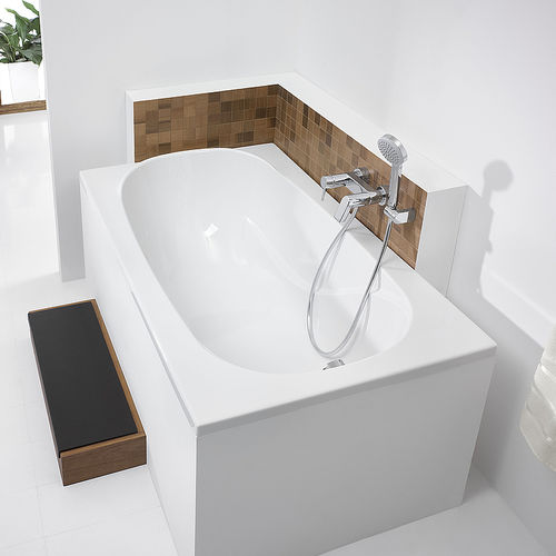 Baignoire en acrylique - ORIENTAL: 6115 - HOESCH - blanche