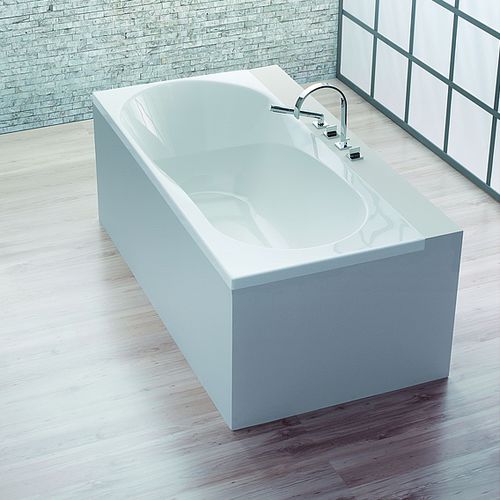 Baignoire en acrylique - SPECTRA: 3650 - HOESCH - blanche