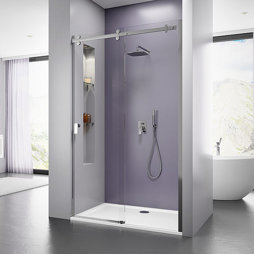 Douche en verre - MUNA: 9228312 - HOESCH - à porte coulissante / en niche