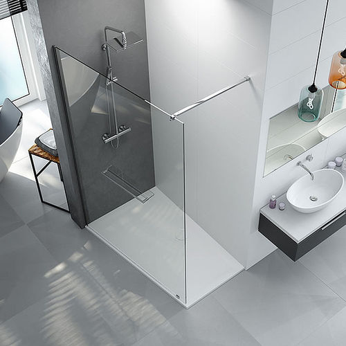 Receveur de douche rectangulaire - MUNA: 4227xA - HOESCH - à poser / en fonte / antidérapant
