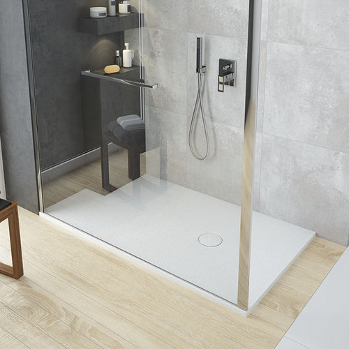 Receveur de douche rectangulaire - NIAS: 4550CxA - HOESCH - à poser / en fonte