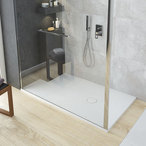 Receveur de douche rectangulaire - NIAS: 4551CxA - HOESCH - à poser / en fonte
