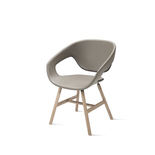 Chaise contemporaine - VAD  - CASAMANIA HORM - d'intérieur / en polypropylène / en cuir