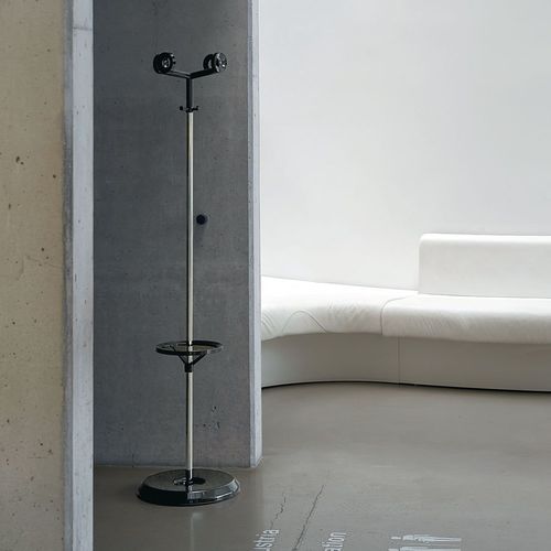 Porte-manteau sur pied - HOO - CASAMANIA HORM - contemporain / en acier chromé / en polyamide