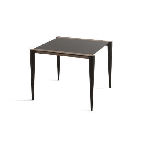 Table bistrot contemporaine - Bolero - CASAMANIA HORM - en Fenix NTM® / avec piètement en métal / rectangulaire