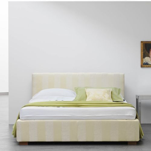 Lit double - LIPARI PLUS - CASAMANIA HORM - contemporain / tapissé / avec tête de lit tapissée