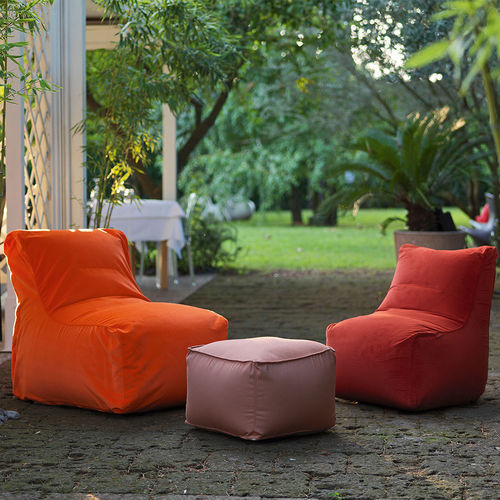 Chauffeuse contemporaine - MORFINO  - CASAMANIA HORM - en tissu / en simili cuir / tapissée