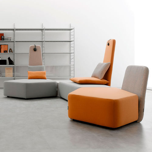 Banquette modulable - Ben Grimm - CASAMANIA HORM - contemporaine / en tissu / en cuir