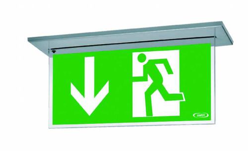 Éclairage de secours encastré - PLEXI - MODUS, Spol. - rectangulaire / à LED / en Plexiglas®