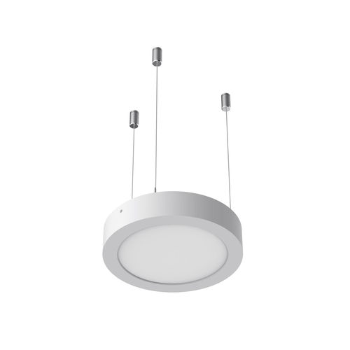 Luminaire suspendu - AIRCOM  - SECOM Iluminacion, - à LED / rond / carré