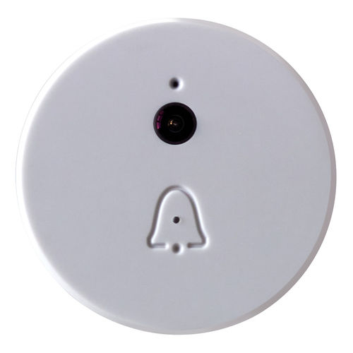 Visiophone blanc - CIRCLE small C* - DIVUS. Show it. Control it. - noir / gris / résidentiel