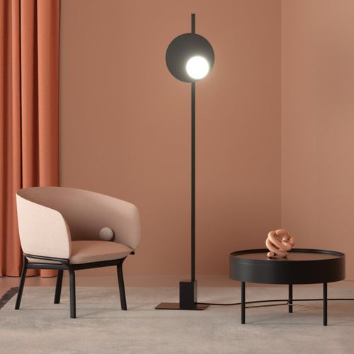Lampe sur pied - KWIC - AXO Light - en aluminium / en acier / en verre soufflé