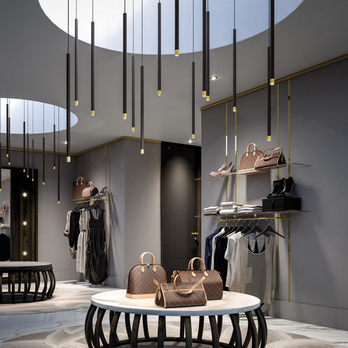 Suspension - VIRTUS - AXO Light - en aluminium / contemporaine / d'intérieur