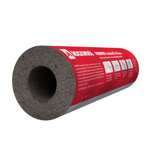 Isolant thermo-acoustique - FIREPRO® SLEEVES - ROCKWOOL - en laine de roche / en tube / pour intérieur