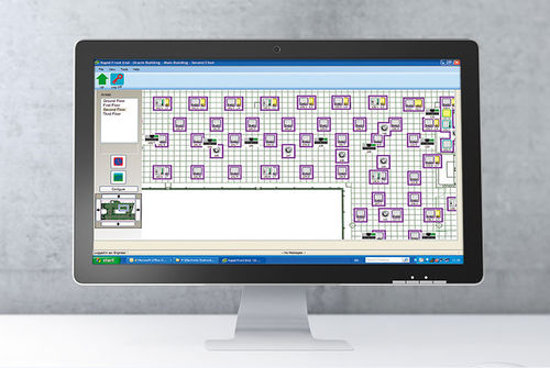 Logiciel de gestion d'éclairage - EBR-CFE-PC - CP Electronics - de surveillance / pour installation domotique