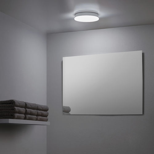 Plafonnier contemporain - CIRCLE - Leds-C4 - rond / en verre / en acier