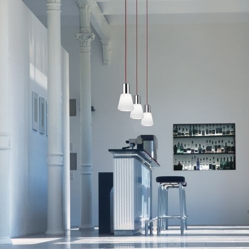 Suspension - DROP - Leds-C4 - en acier / en verre / contemporaine