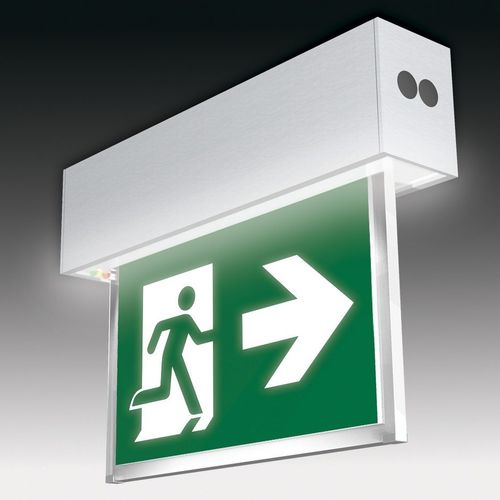 Éclairage de secours en saillie - FALCON-P - Sec - rectangulaire / à LED / en polycarbonate