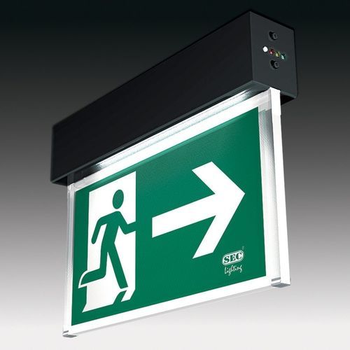 Éclairage de secours en saillie - LEDLUX2-V - Sec - rectangulaire / à LED / IP20