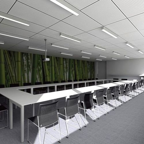 Luminaire suspendu - AVANTIS-APD2 T8 - Sec - apparent / à LED / linéaire