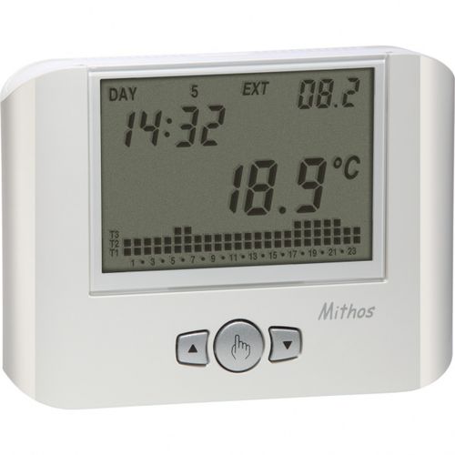 Thermostat électronique - MITHOS BIANCO - VEMER - programmable / pour chauffage / mural