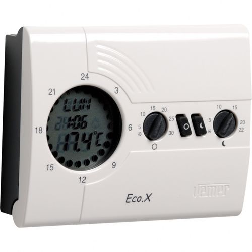 Thermostat numérique - ECO.X-D - VEMER - programmable / pour chauffage / mural