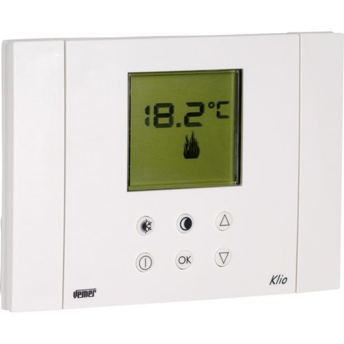 Thermostat électronique - KLIO - VEMER - programmable / pour chauffage / mural