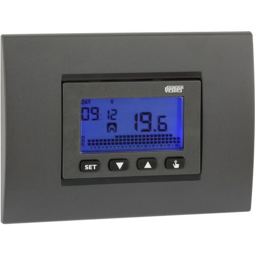 Thermostat électronique - DAFNE 230 - VEMER - programmable / pour chauffage / gris