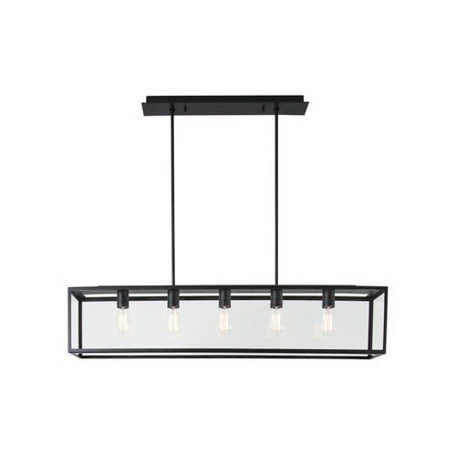 Suspension -  TAVOLO B160 L1200 - psmlighting - en acier inoxydable / en verre / contemporaine