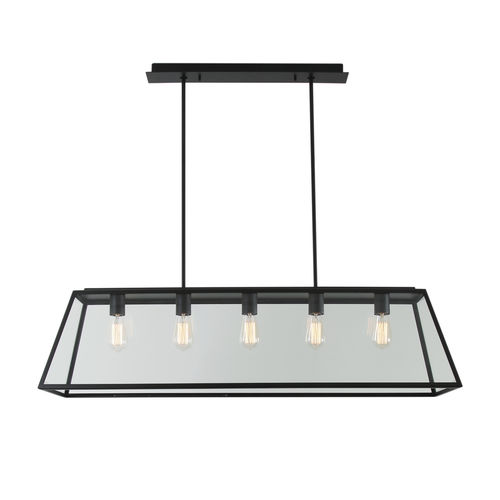 Suspension - TAVOLO L1200 - psmlighting - en acier inoxydable / en verre / contemporaine