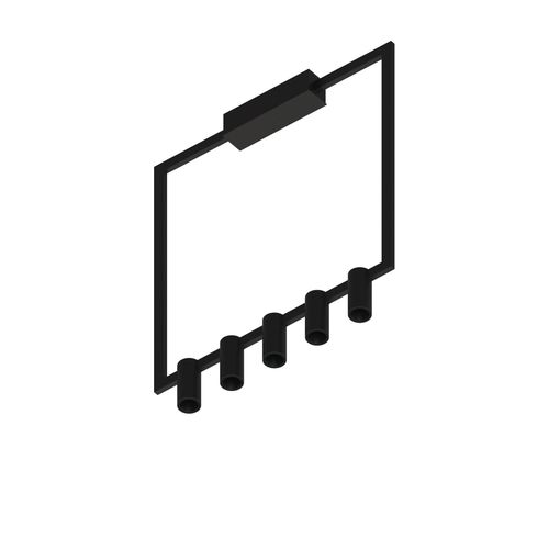 Plafonnier design original - THINDR - psmlighting - carré / rectangulaire / en aluminium